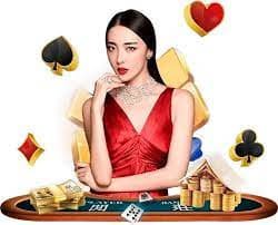 Infinite Blackjack live dealer table with multiple players
